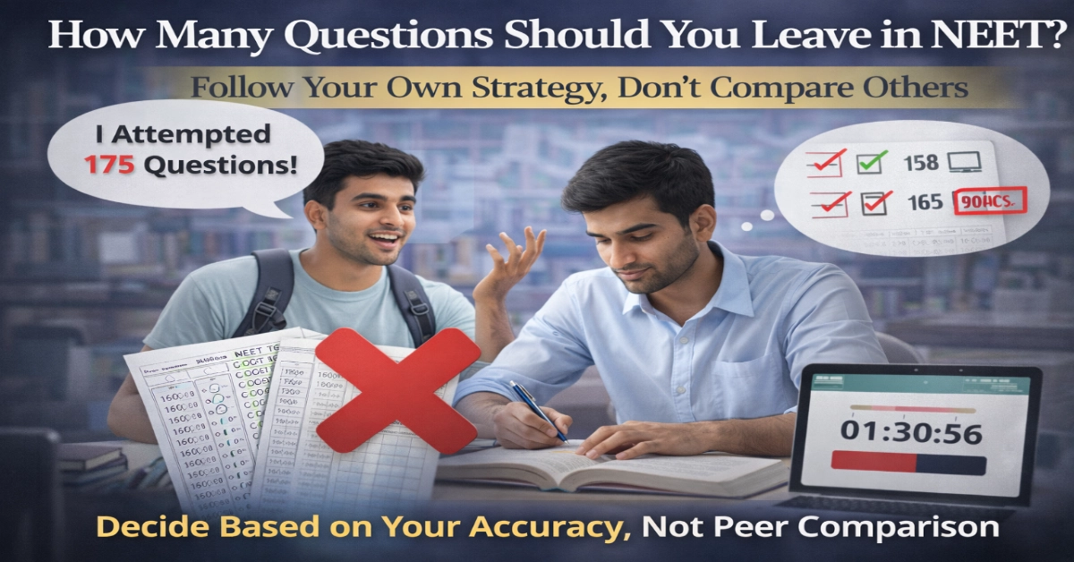 How Many Questions Should You Leave in NEET 2026 to Maximize Score?