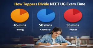 How Toppers Divide NEET UG Exam Time