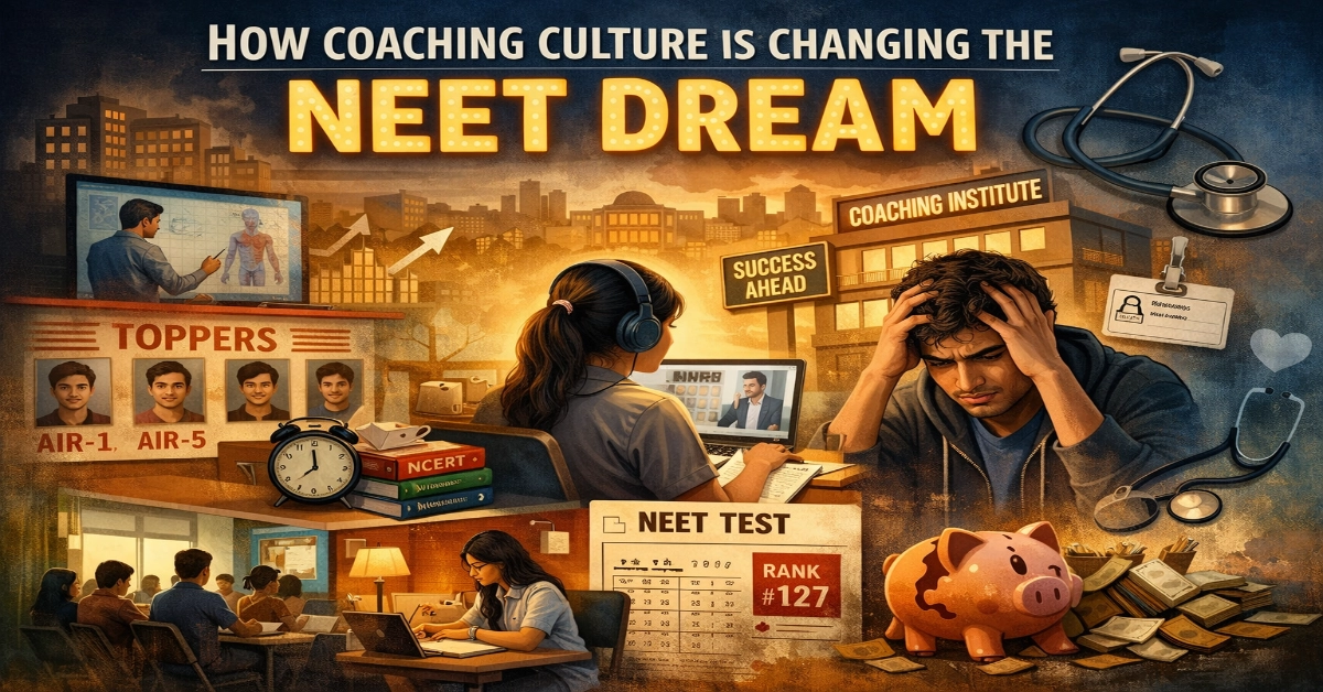 NEET UG EXAM: How Coaching Culture Is Changing the NEET Dream