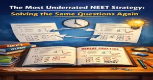 The Most Underrated NEET Strategy: Solving the Same Questions Again