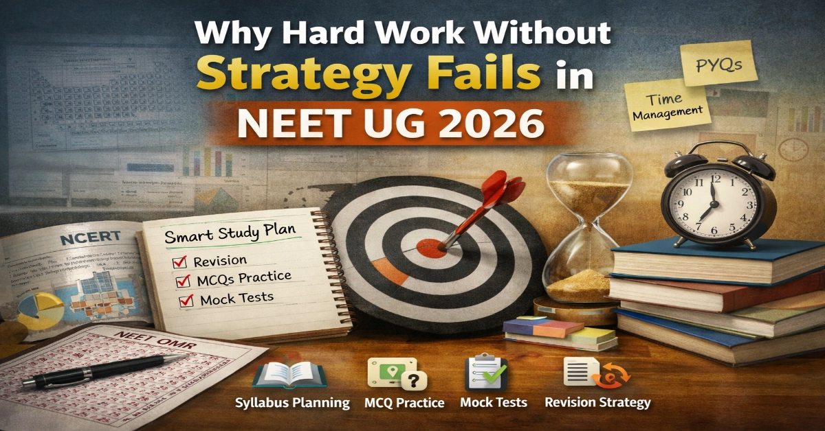 Why Hard Work Without Strategy Fails in NEET UG 2026
