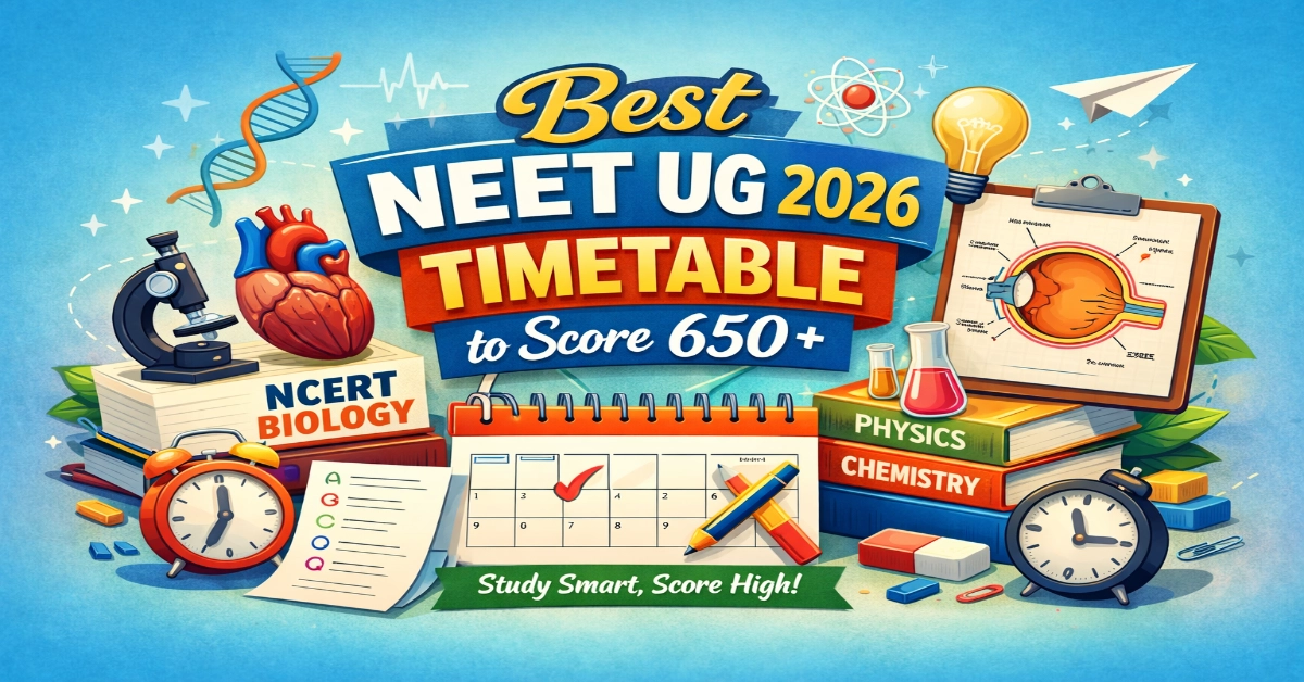 Best NEET UG 2026 Timetable