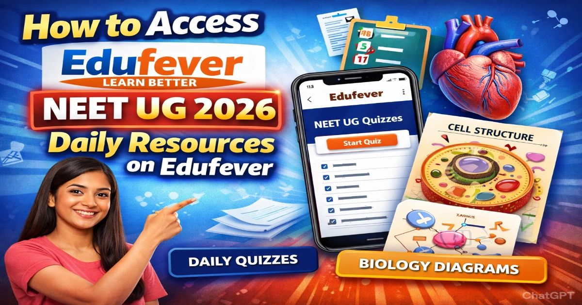 How To Access NEET UG 2026 Daily Resources on Edufever