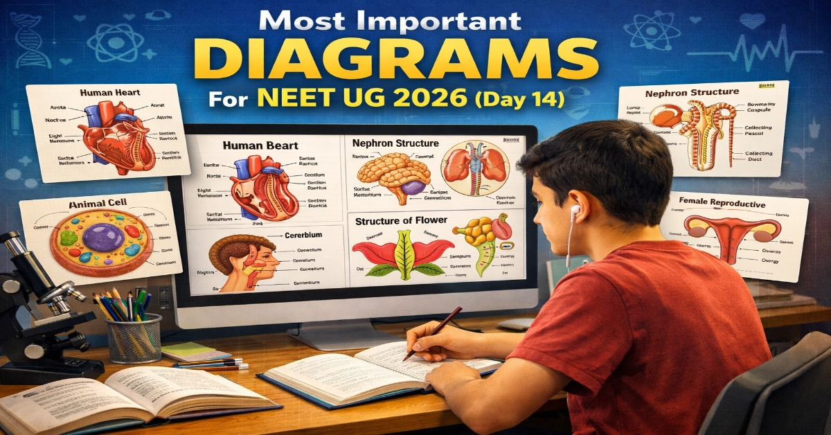Most Important Diagrams For NEET UG 2026 (Day 14)