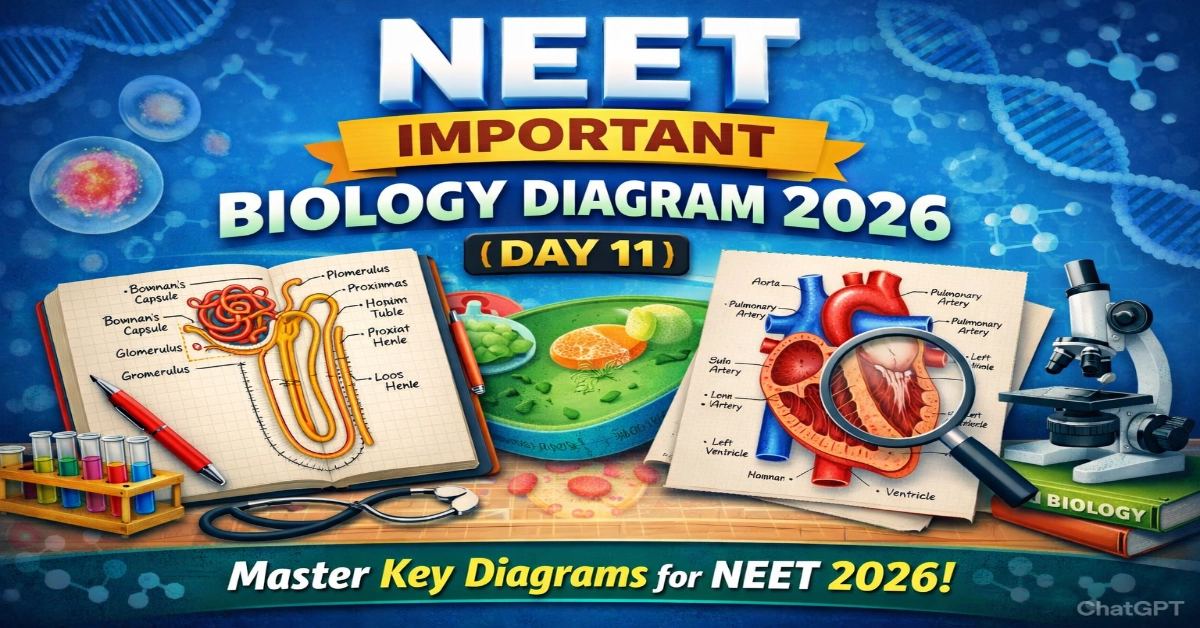 NEET Important Biology Diagram 2026 (Day 11)