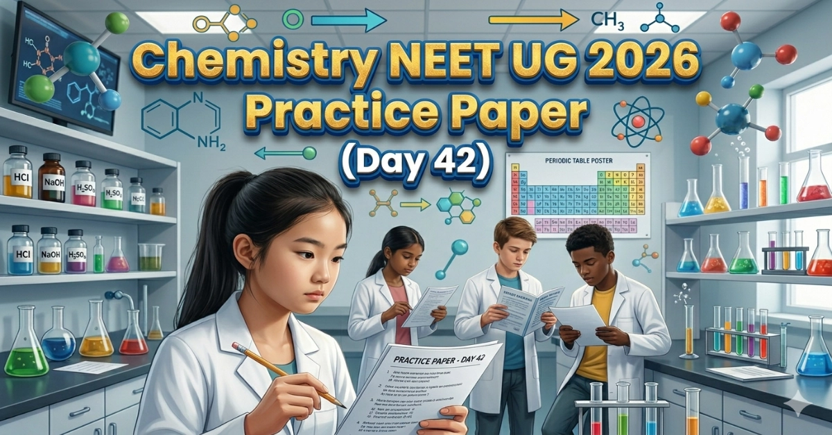 Chemistry NEET UG 2026 Practice Paper (Day 42)