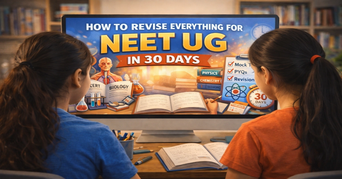 How To Revise Everything For NEET UG In 30 Days