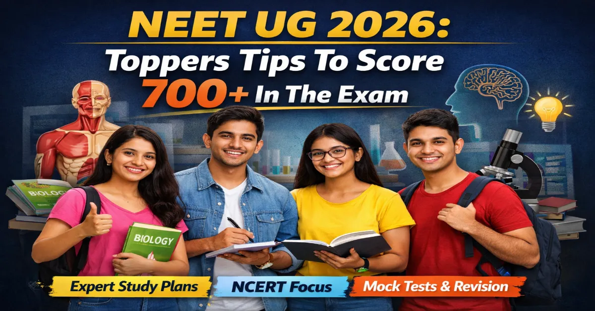 NEET UG 2026: Toppers Tips To Score 700+ In The Exam