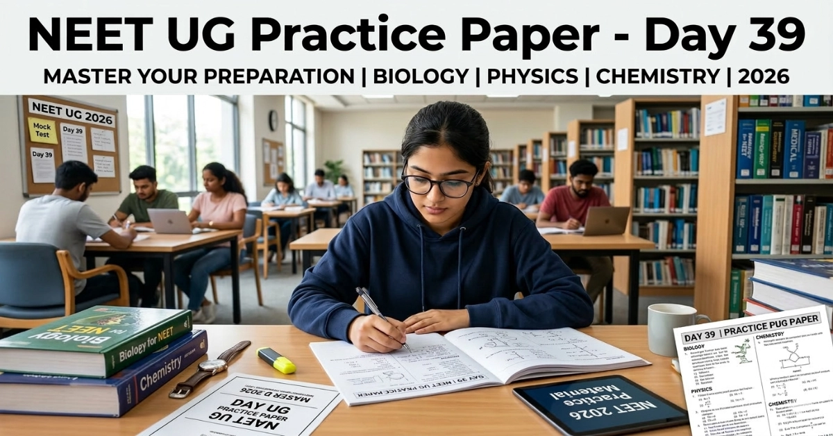 NEET UG Practice Paper Day 39