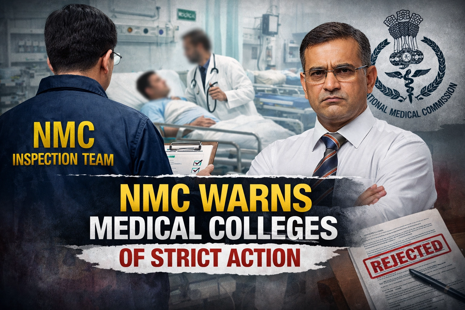 NMC Warns Medical Colleges of Strict Action