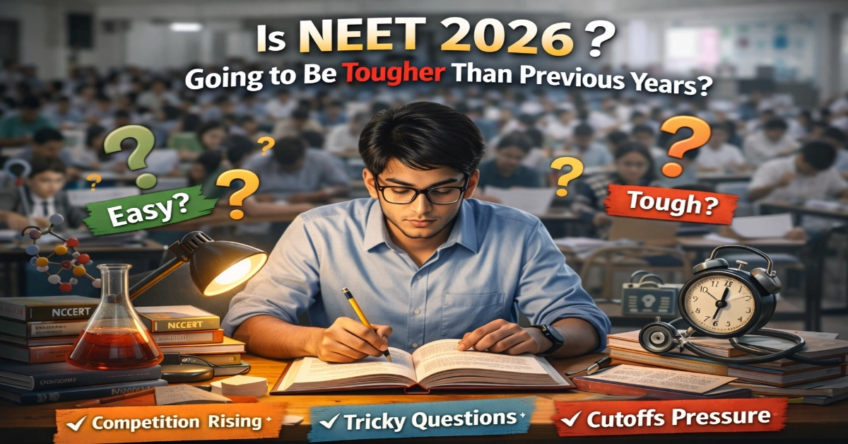 Is NEET 2026 Going to Be Tougher Than Previous Years?
