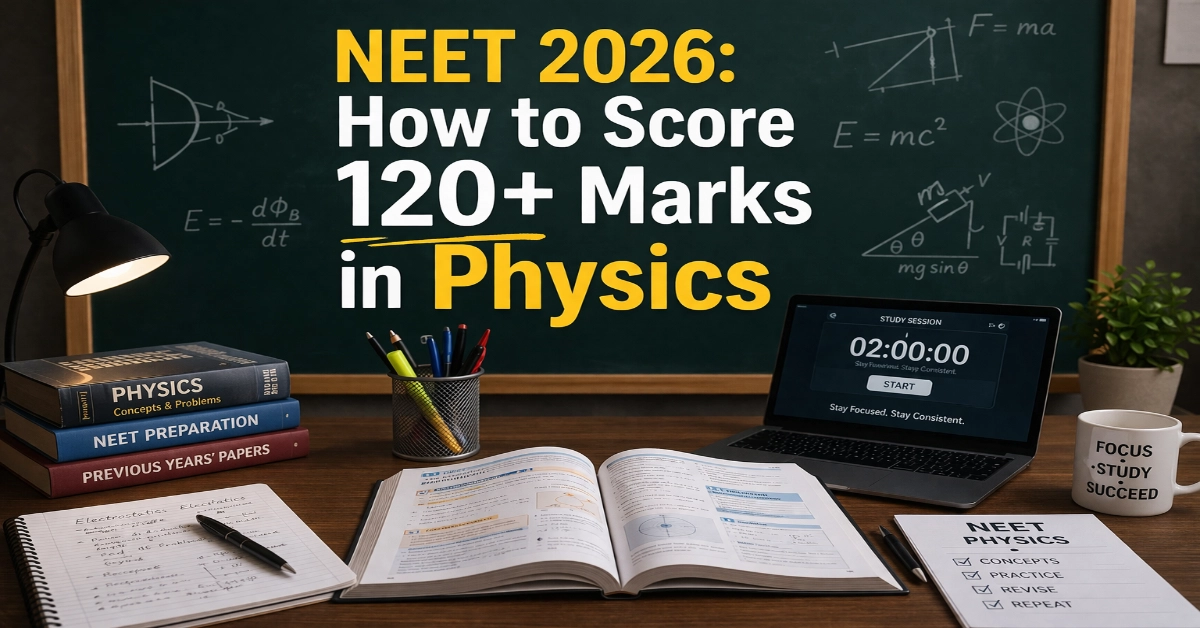 NEET 2026: How to Score 120+ Marks in Physics