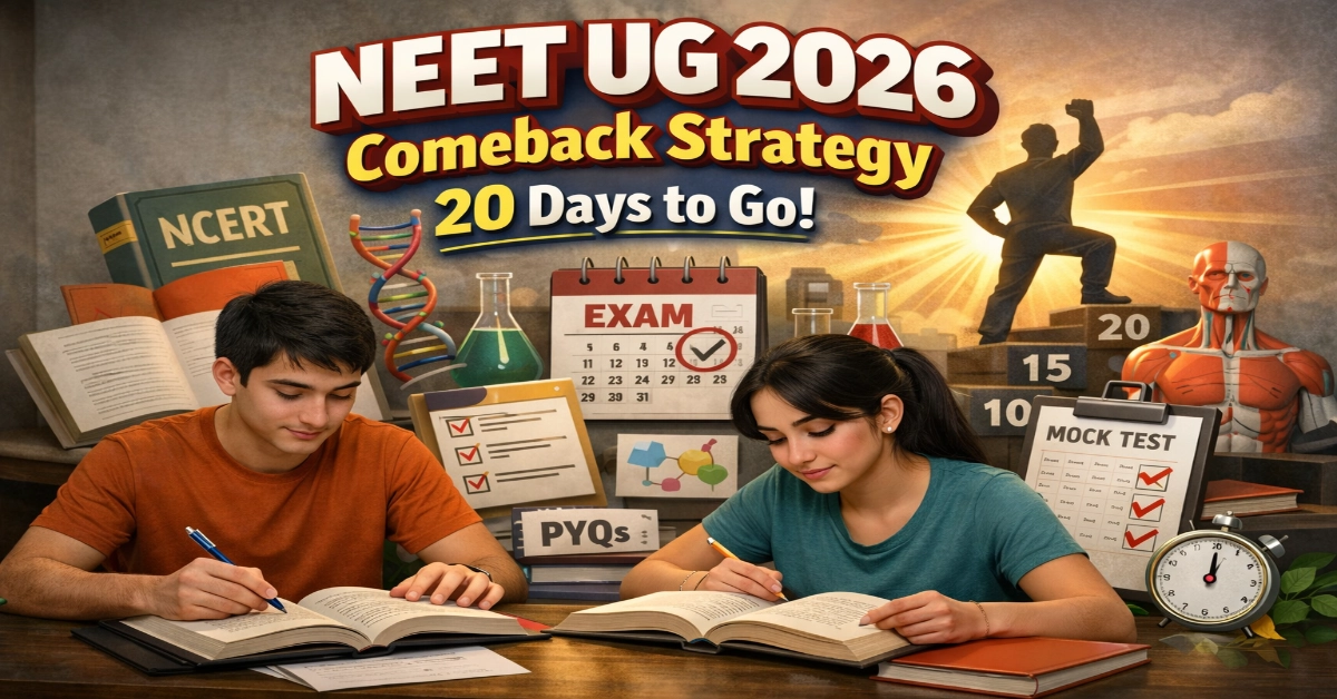 NEET UG 2026 Comeback Strategy