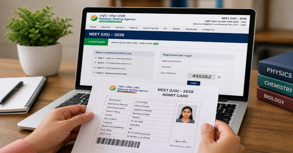 NTA Has Released Admit Cards for NEET UG 2026