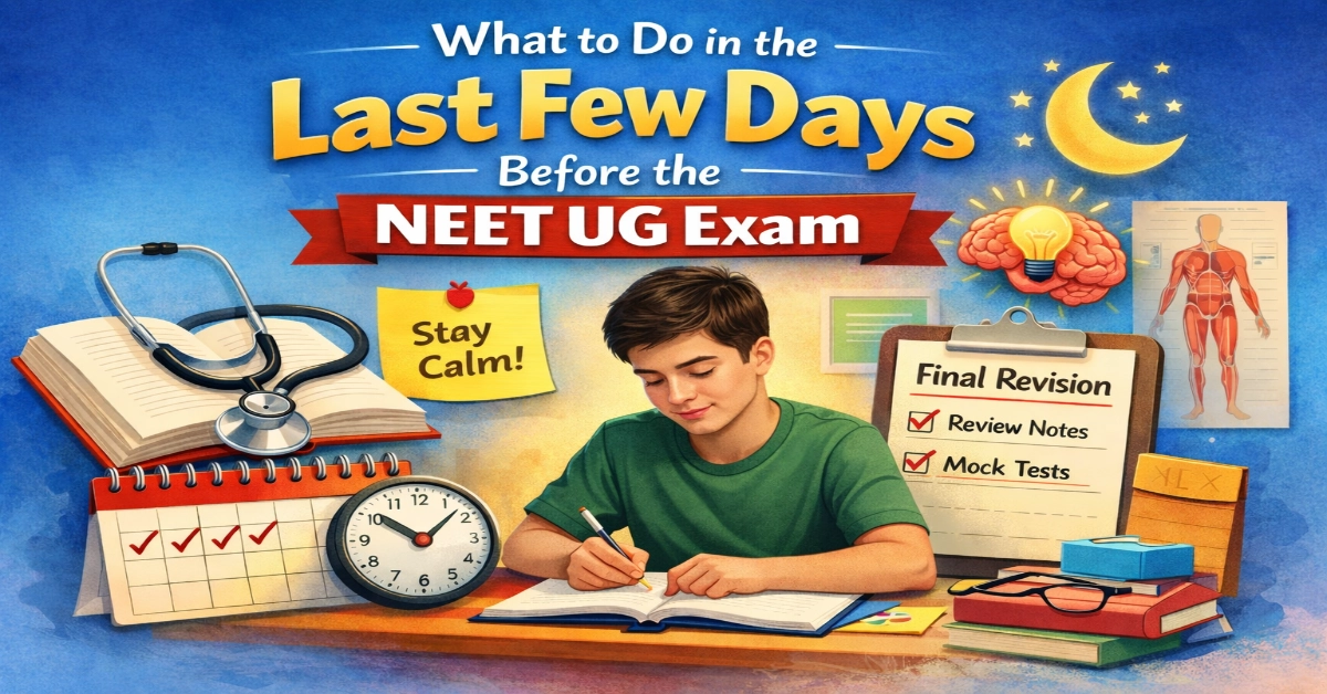 What to Do in the Last Few Days Before the NEET UG Exam