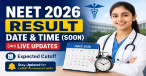 NEET 2026 Result Date Soon