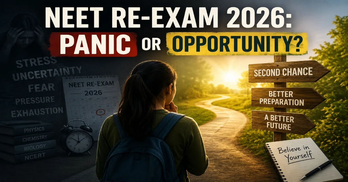 NEET Re-Exam 2026 Panic or Opportunity