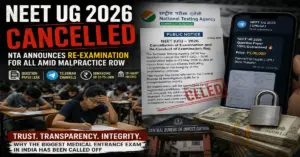 NEET UG 2026 Cancelled