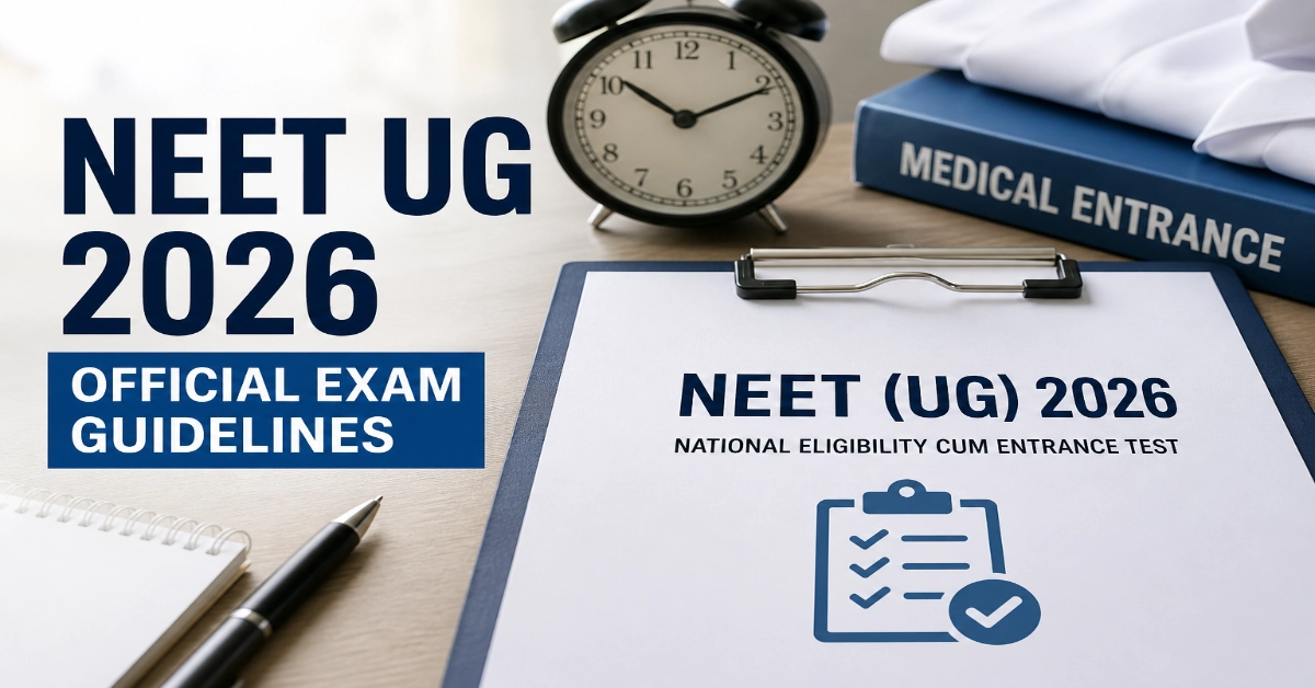 NEET UG 2026 Official Exam Guidelines