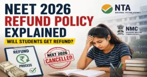 NEET UG 2026 refund policy