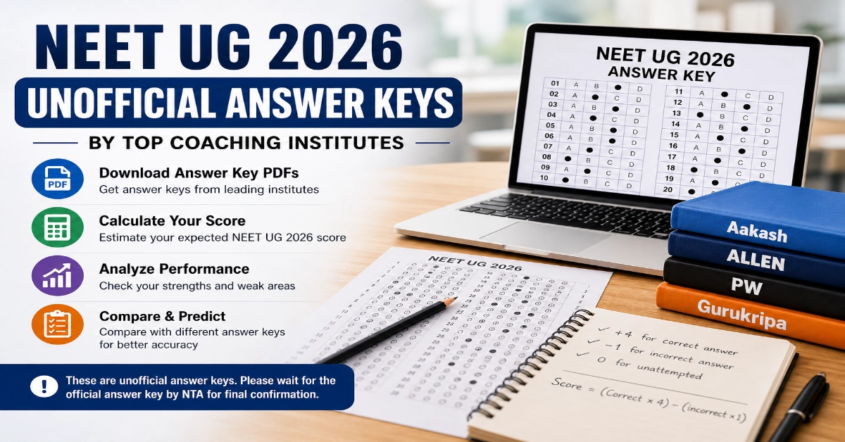 NEET UG 2026 unofficial answer keys released