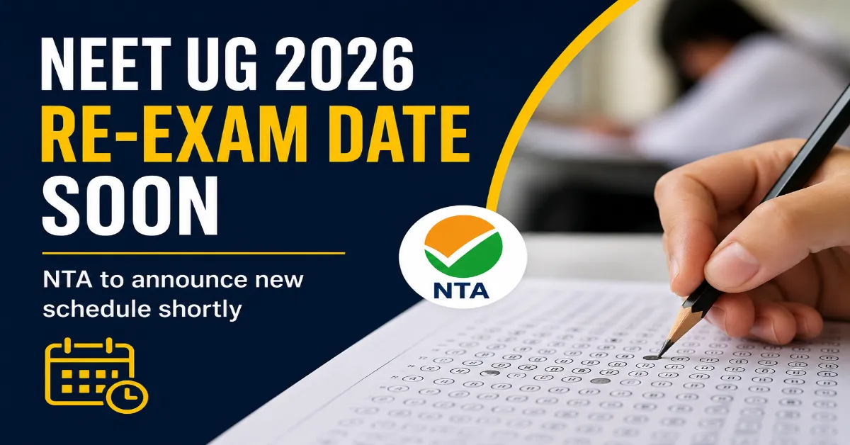 NEET UG Re-Exam Date 2026