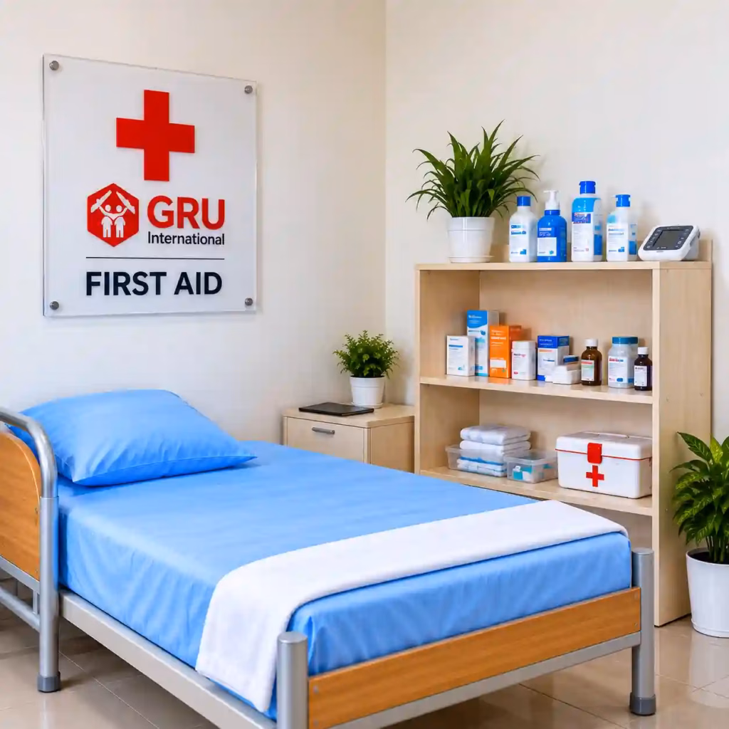 Medical First Aid Facility at GRU International Hostel